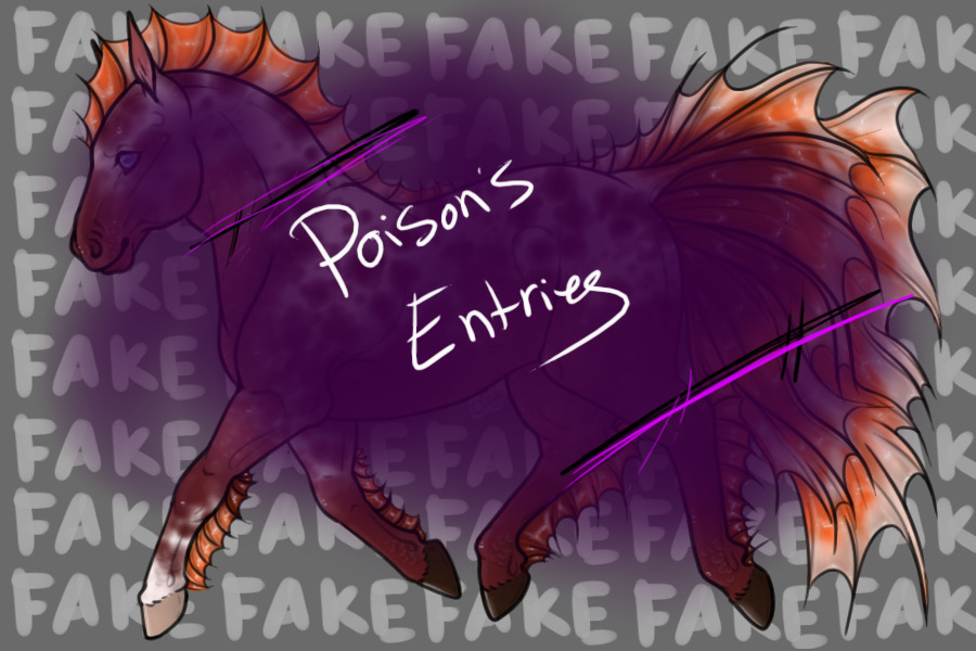 Crowntail Equines  || Poison's Entries