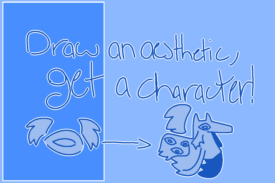 draw an aesthetic get a character