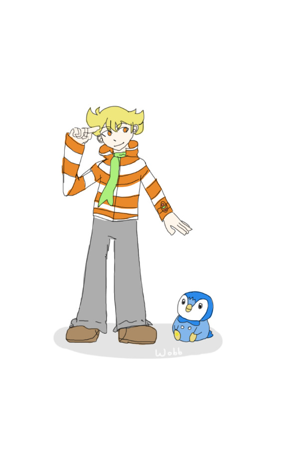 Barry and Piplup