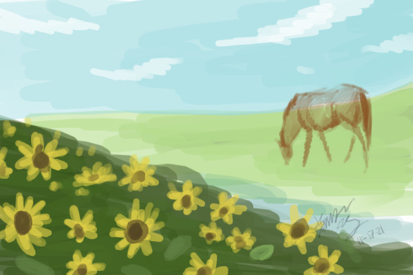 QT drawer project speed paint 1