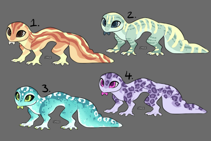 Gecko Adopts (closed)