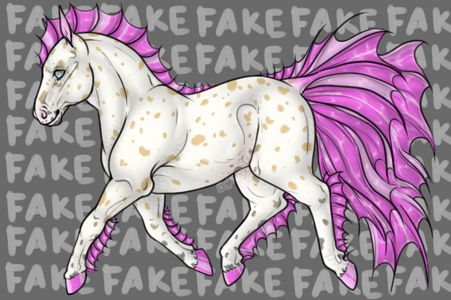 Entry #4 - Palomino Leopard Appaloosa