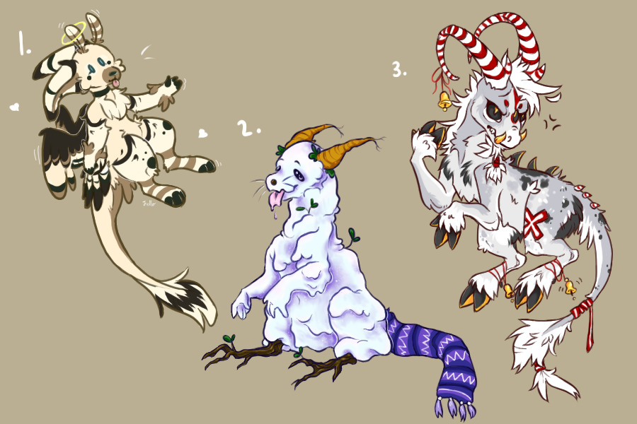 Winter themed adopts (closed)