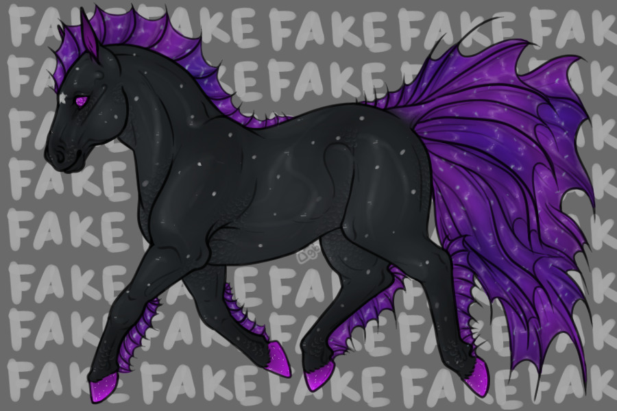 Entry #7 - Black w/ Birdcatcher spots