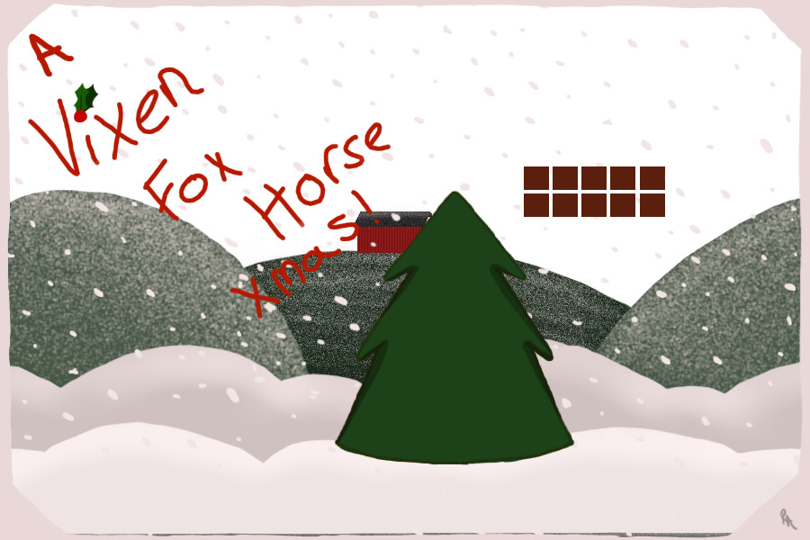 Vixen Fox Horse Event|Christmas Tree color in