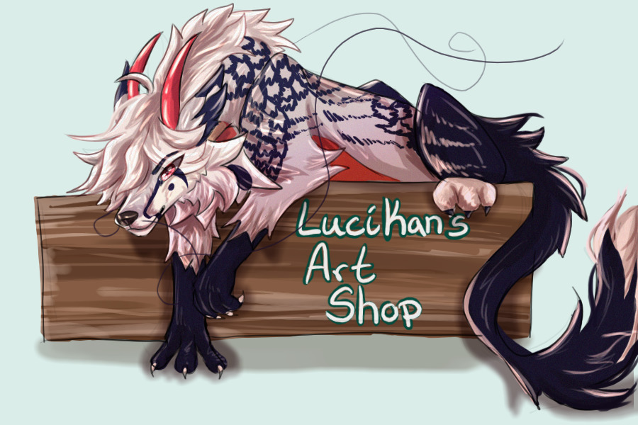 Lucikan's Art Shop || ANNOUNCEMENT ON FIRST POST