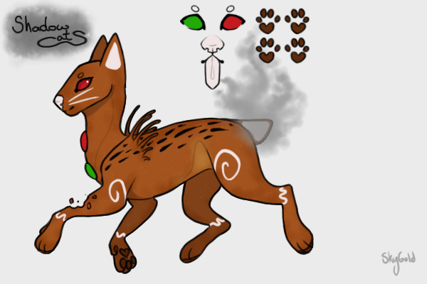 Advent Calendar Shadow Cat #13 | Gingerbread