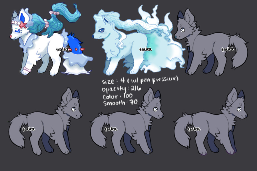 Fairy type adopts - 2/6 DONE [WIP]