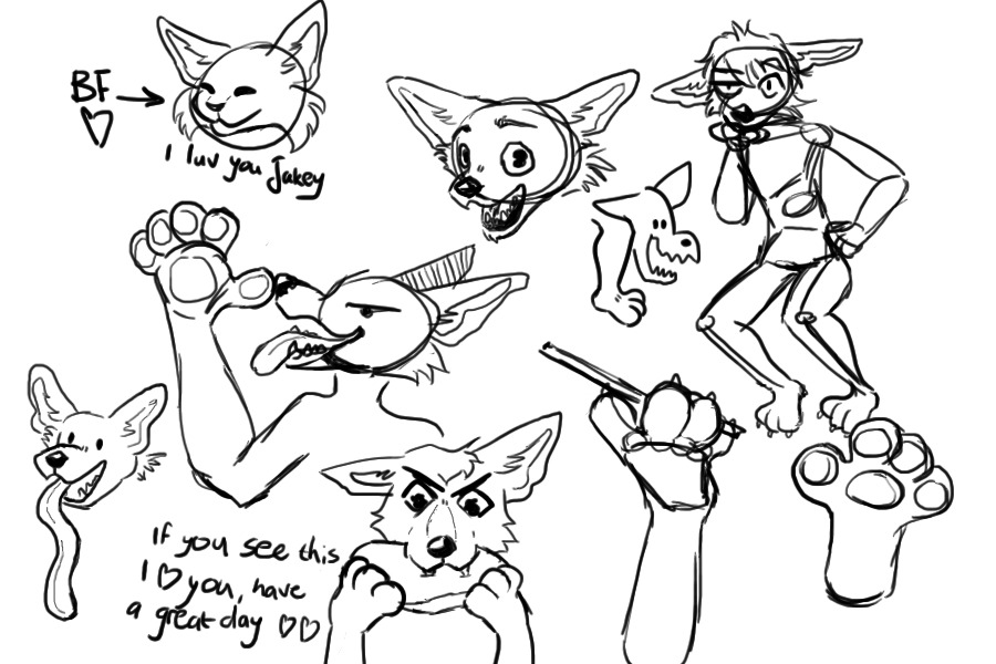 cool sketch page