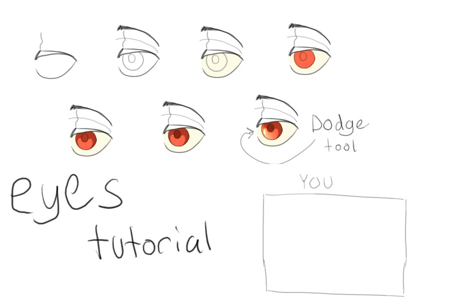 tutorial for eyes