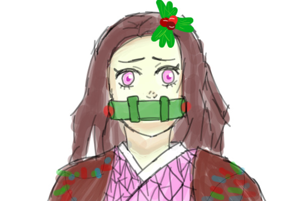 Christmas Nezuko!!