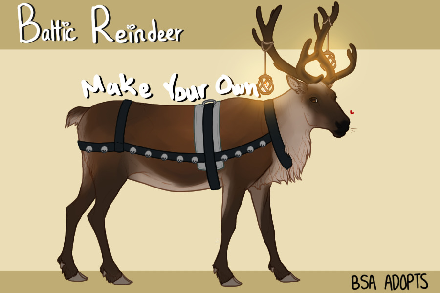 BSA Reindeer - Make Your Own