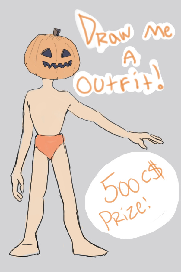 Draw Him an outfit! (Closed!)