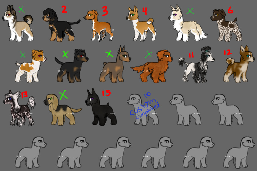 Dogs adopts fcfs <3