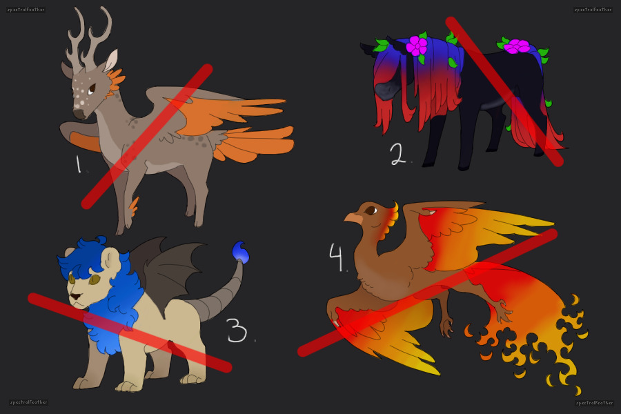 mythical creature adopts