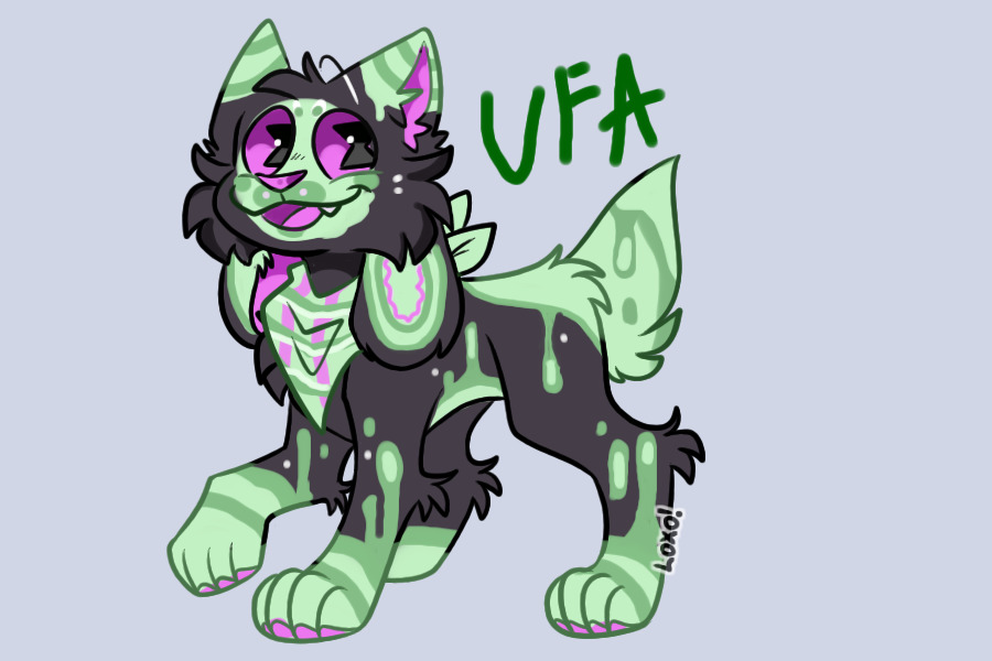 Alien Kittydog UFA!