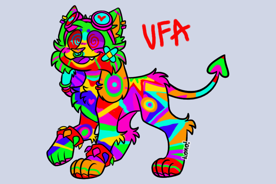 Sparkle Kittydog UFA!- Eye bleed