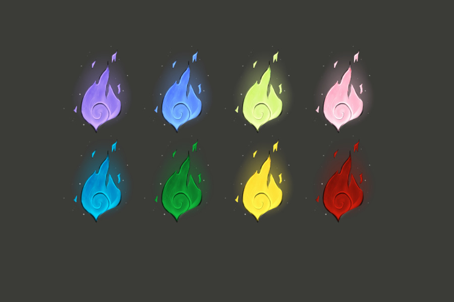 Chicoon #500 flame color entries