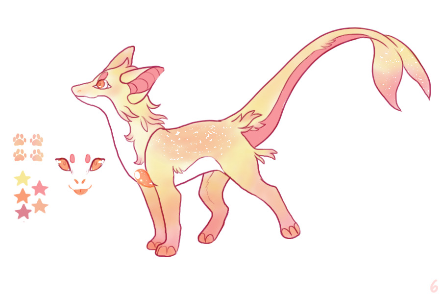 Axolupis Adopt | Peach Ring (transparent vers.)