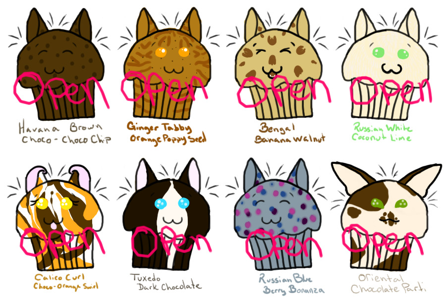 Muffin Cats for C$