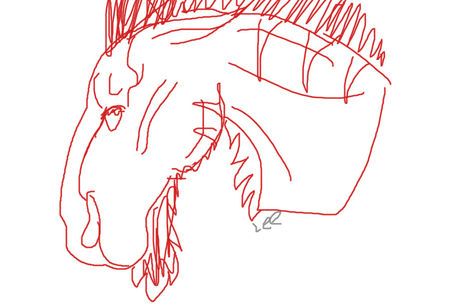 Quick equus sketch