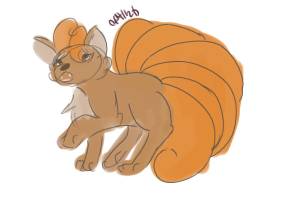 Drawing Pkm from Memory #1: Vulpix