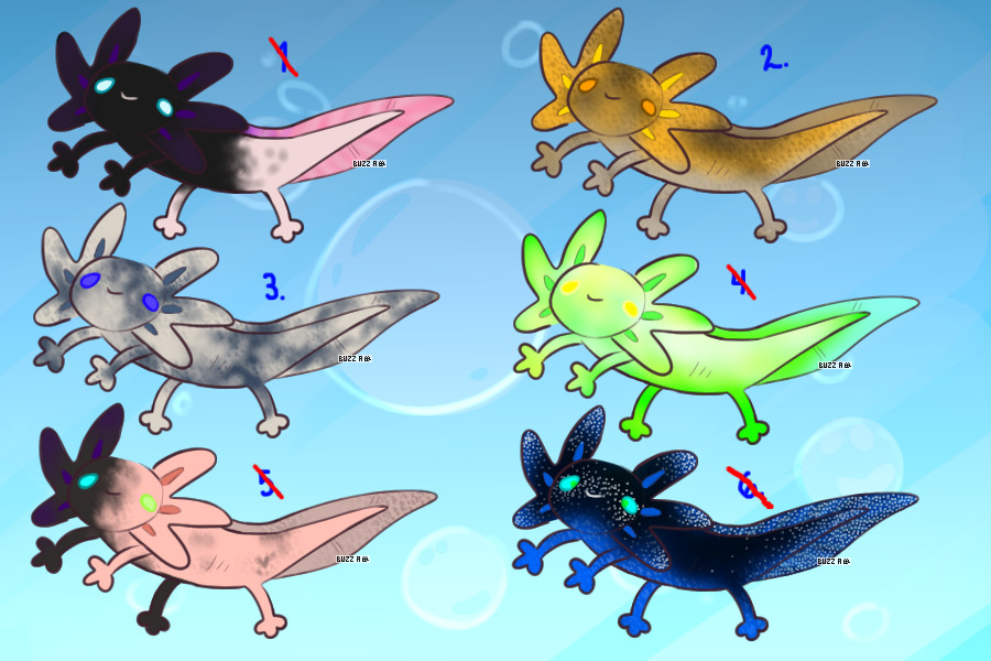 axolotl adopts 2/6 available <3