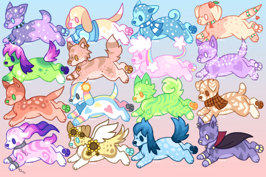 Soft And Colorful Adopts (closed)