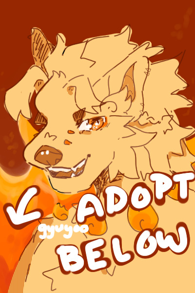 fire dawg adopt [CLOSED]