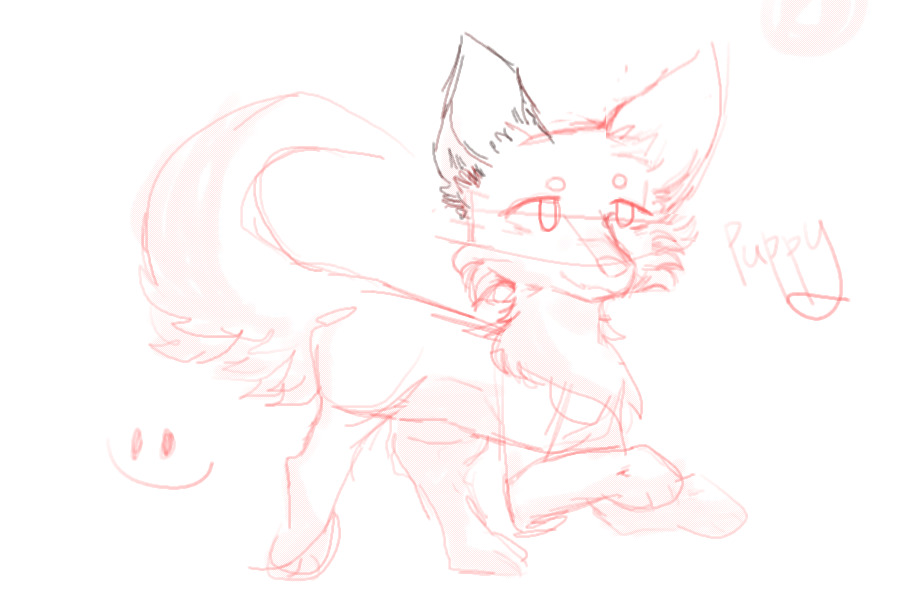 puppy sketch c:
