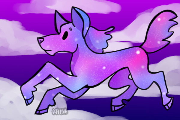 Galaxy Horse-Dog Thing for my Sister