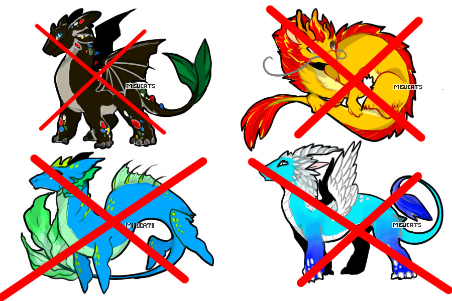 Elemental dragons