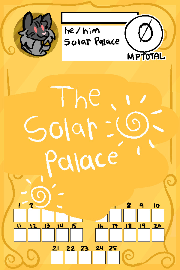 The solar palace - magic trackers