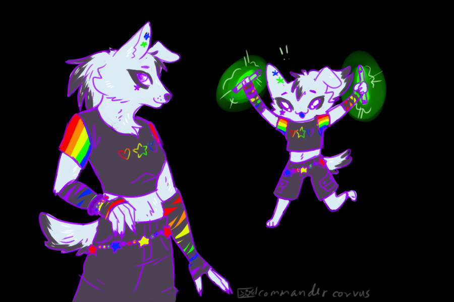 OTA - Dark Rainbow - SOLD