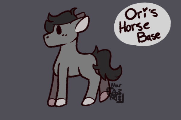 Ori's Horse Base!