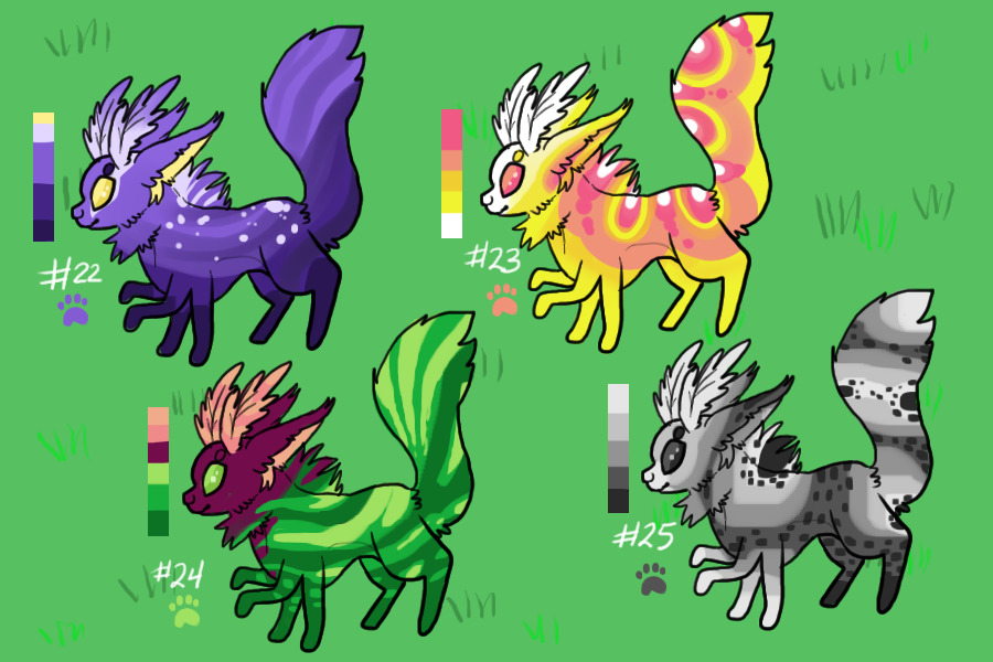 Caterpurrlar #0022-0025 (Closed)