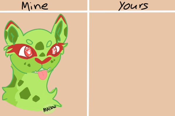 Mine vs yours- Sprout