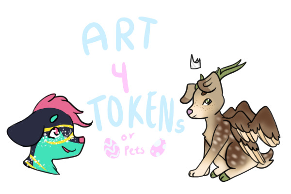 art for tokens/easter pets (closed)
