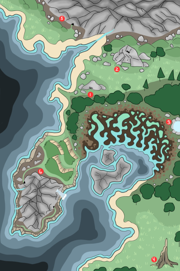 Story Fantasy Map