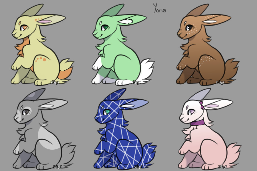 Bunny Adopts for Pre-April2022 Pets
