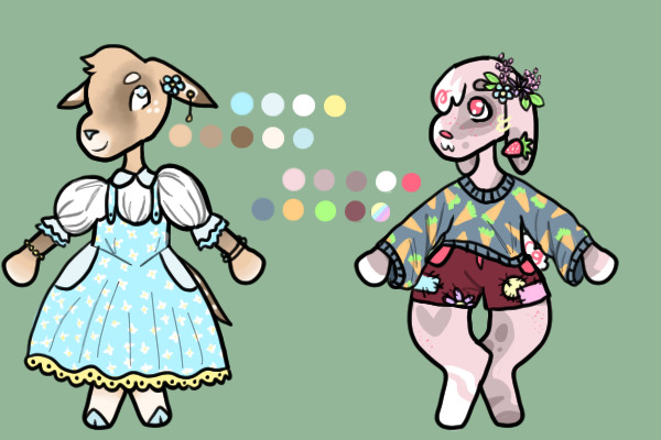 Camellia and Crocus