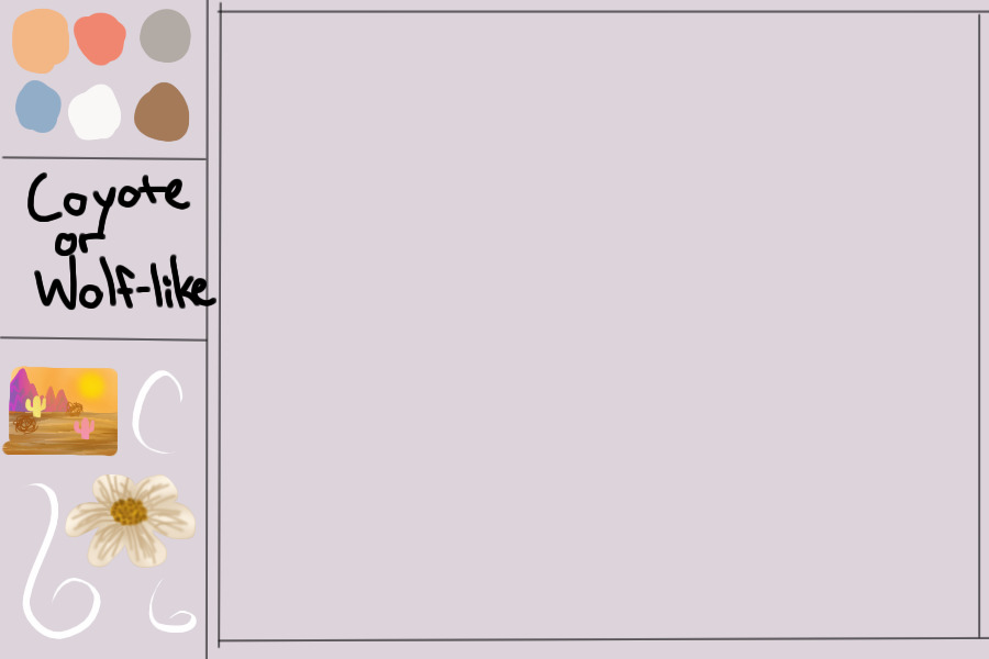 Wolf coyote thing