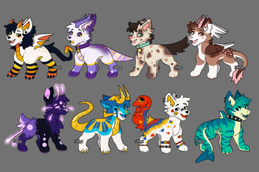 Pup Adopts For Sale 3! (1/8 Open!)