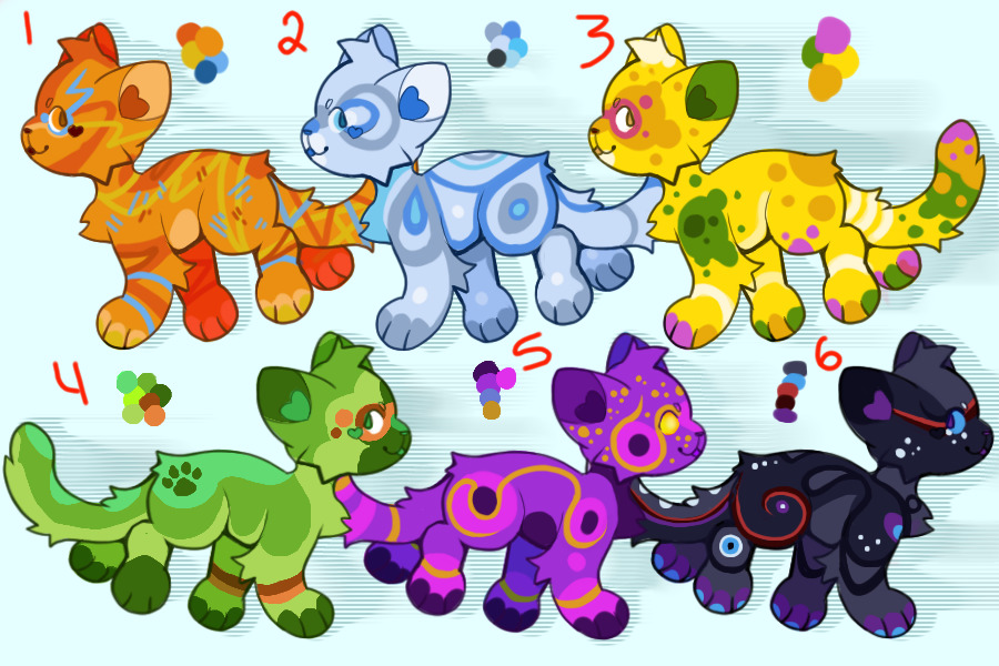 - 10c$ adopts -