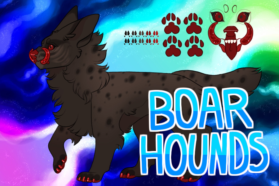 Boarhounds - WIP personal species