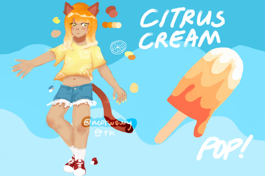 [SOLD] citrus cream pop! ufs