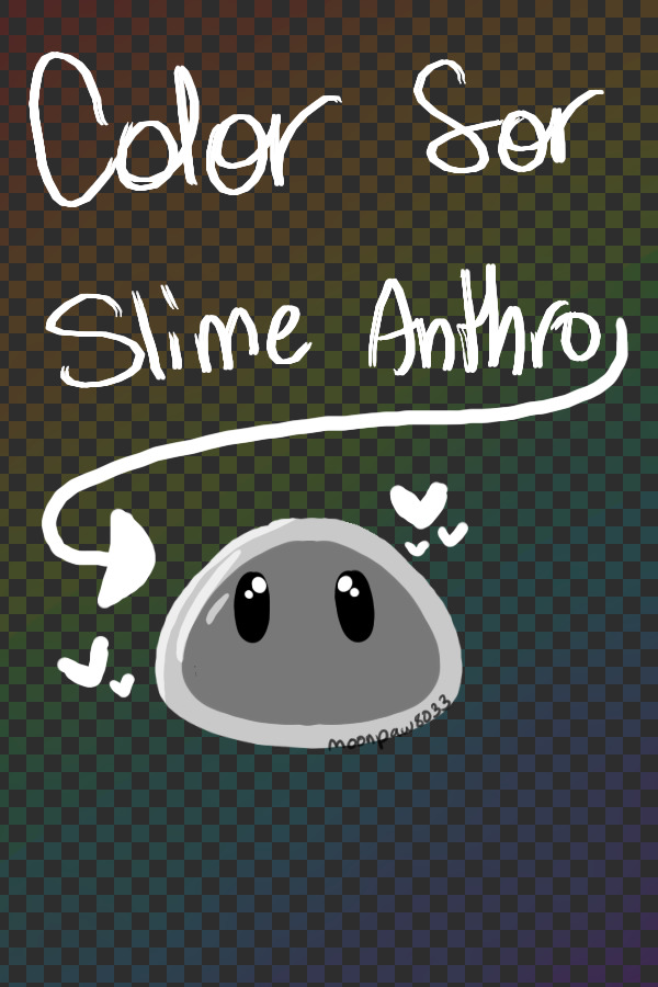 ☾Color a Slime get an Anthro!☽