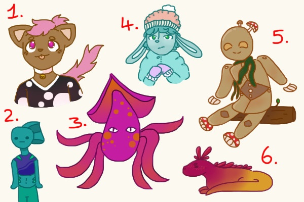 Colourful Adopts Closed! :D