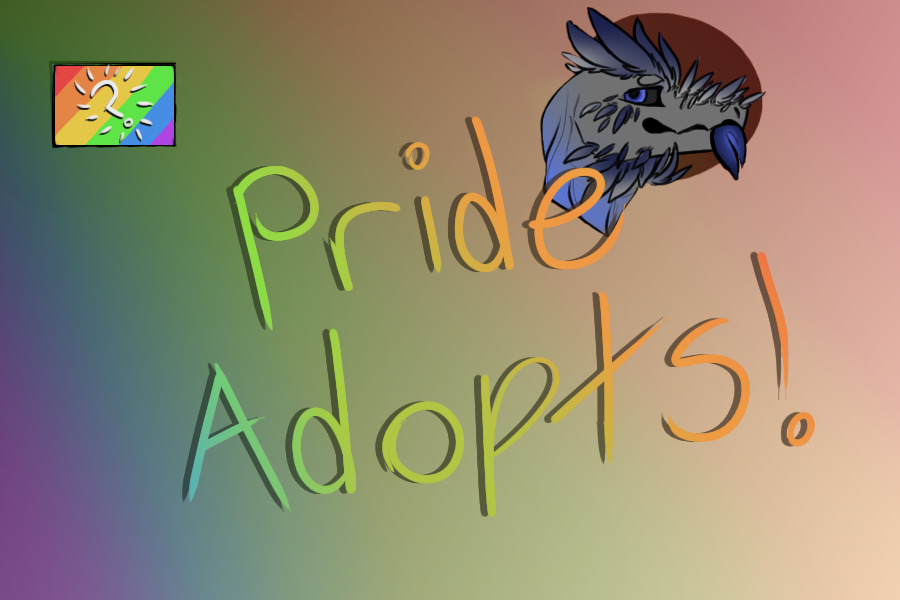 Pride month ONLY adopts/species!