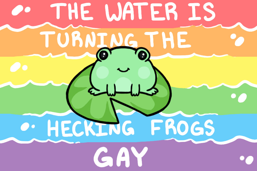 Proud Frog